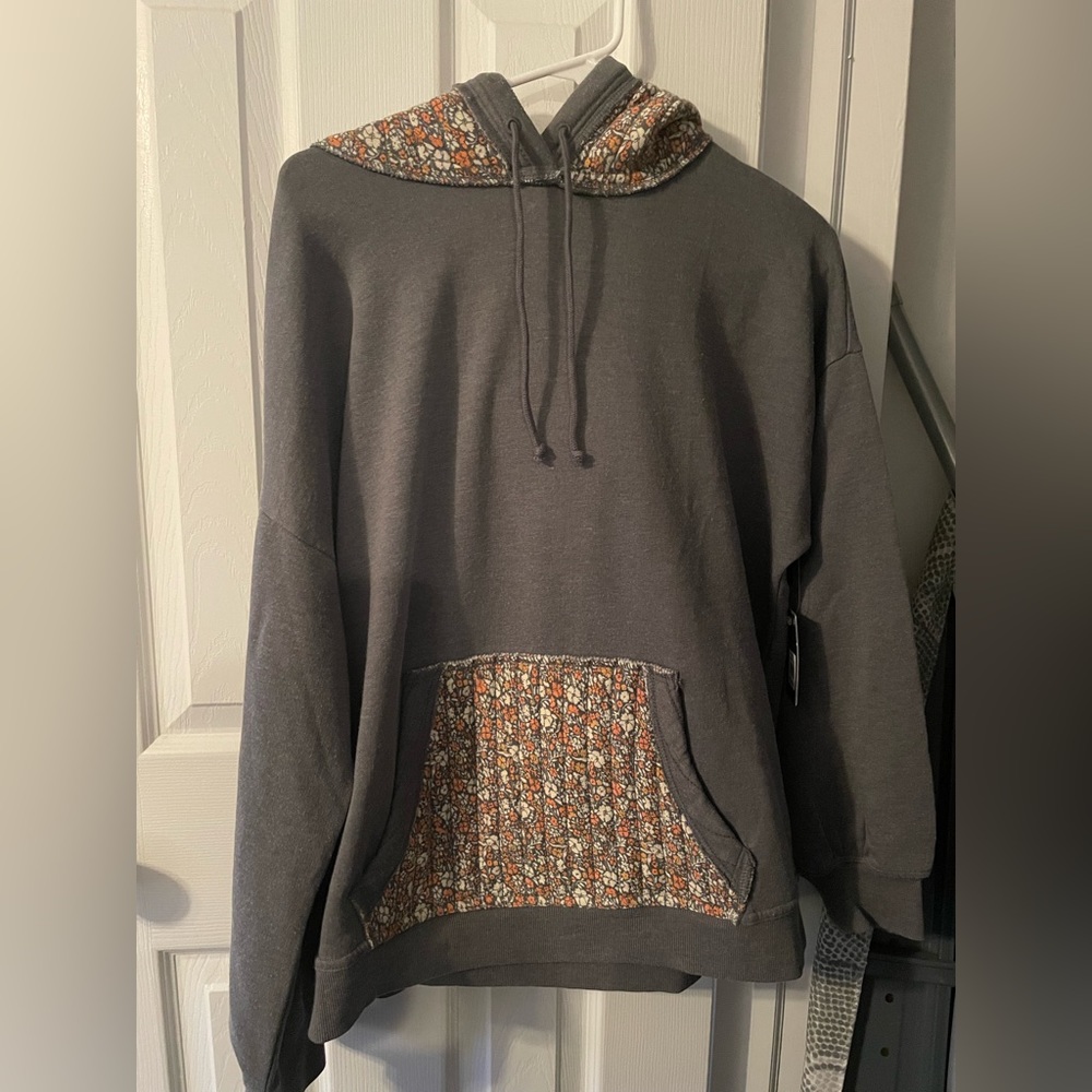 Lucky Brand Gray Hoodie / Hooded Sweatshirt